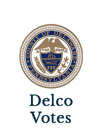 Delco Vote webiste  (opens in a new tab)